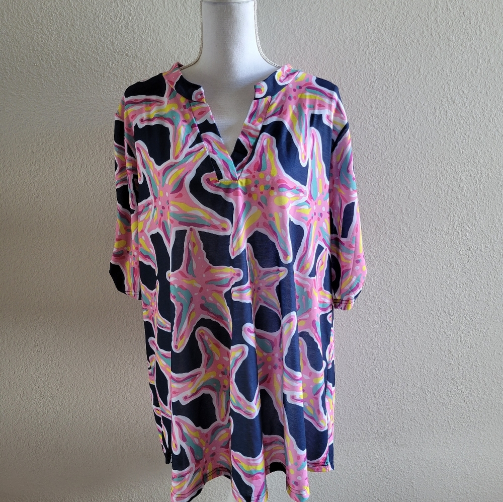 Simply Southern Savannah Starfish Tunic Top